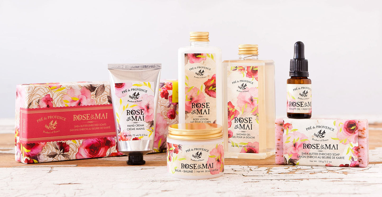 Pre de Provence Rose De Mai Collection Nourishing & Hydrating, Body Lotion, 300 ML Beauty & Personal Care Pre de Provence