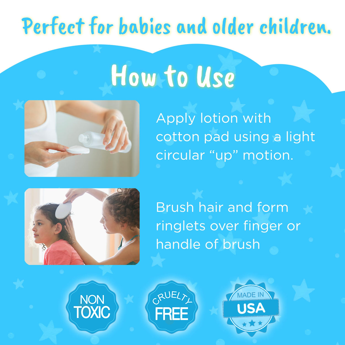 Clubman Pinaud Baby Hair Lotion, Gentle Formula, 2 Fl Oz (Pack of 6)