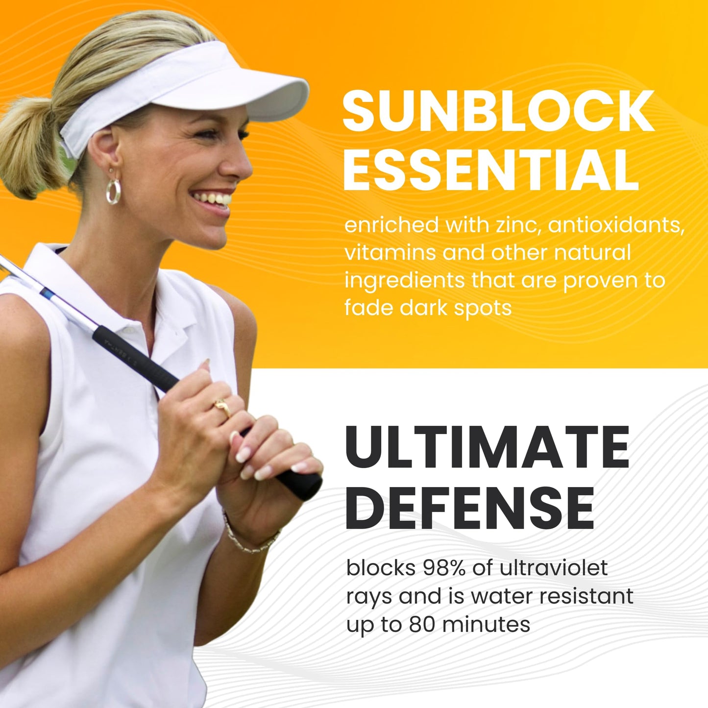 JACKET Sport Sunscreen SPF 50+ – Broad Spectrum Face & Body Lotion, Non-Greasy, Water & Sweat Resistant, Vitamin-Enriched, 4 fl oz Beauty & Personal Care JACKET