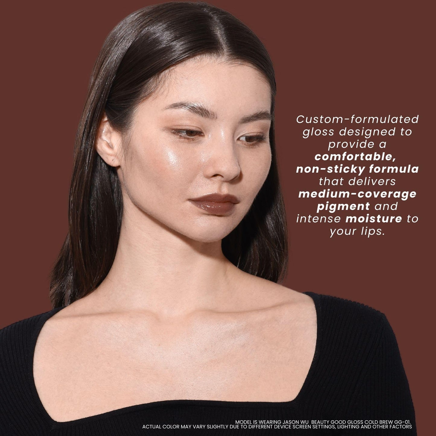 Jason Wu Good Gloss - Hydrating Non-Sticky Lip Gloss - GG01 Cold Brew Beauty & Personal Care Jason Wu