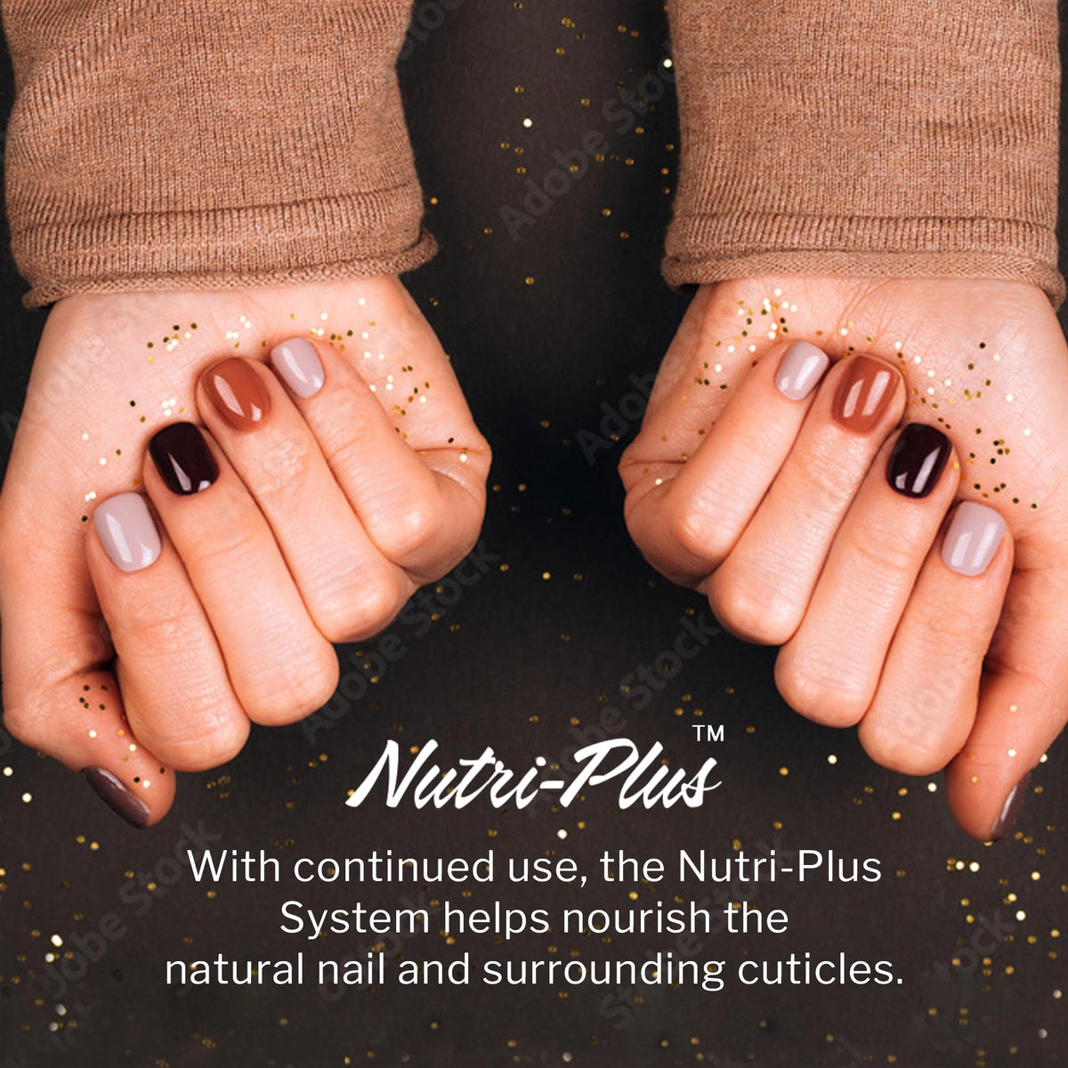 SNS Nail Dip Powder, Gelous Color Dipping Powder, Fairy Dust (Wine/Purple)