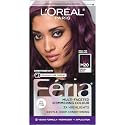 L’Oreal Paris Feria Midnight Bold Multi-Faceted Permanent Hair Dye, One-Step Hair Color Kit for Dark Hair, No Bleach Required, Orchid Glow Beauty & Personal Care L'Oreal Paris