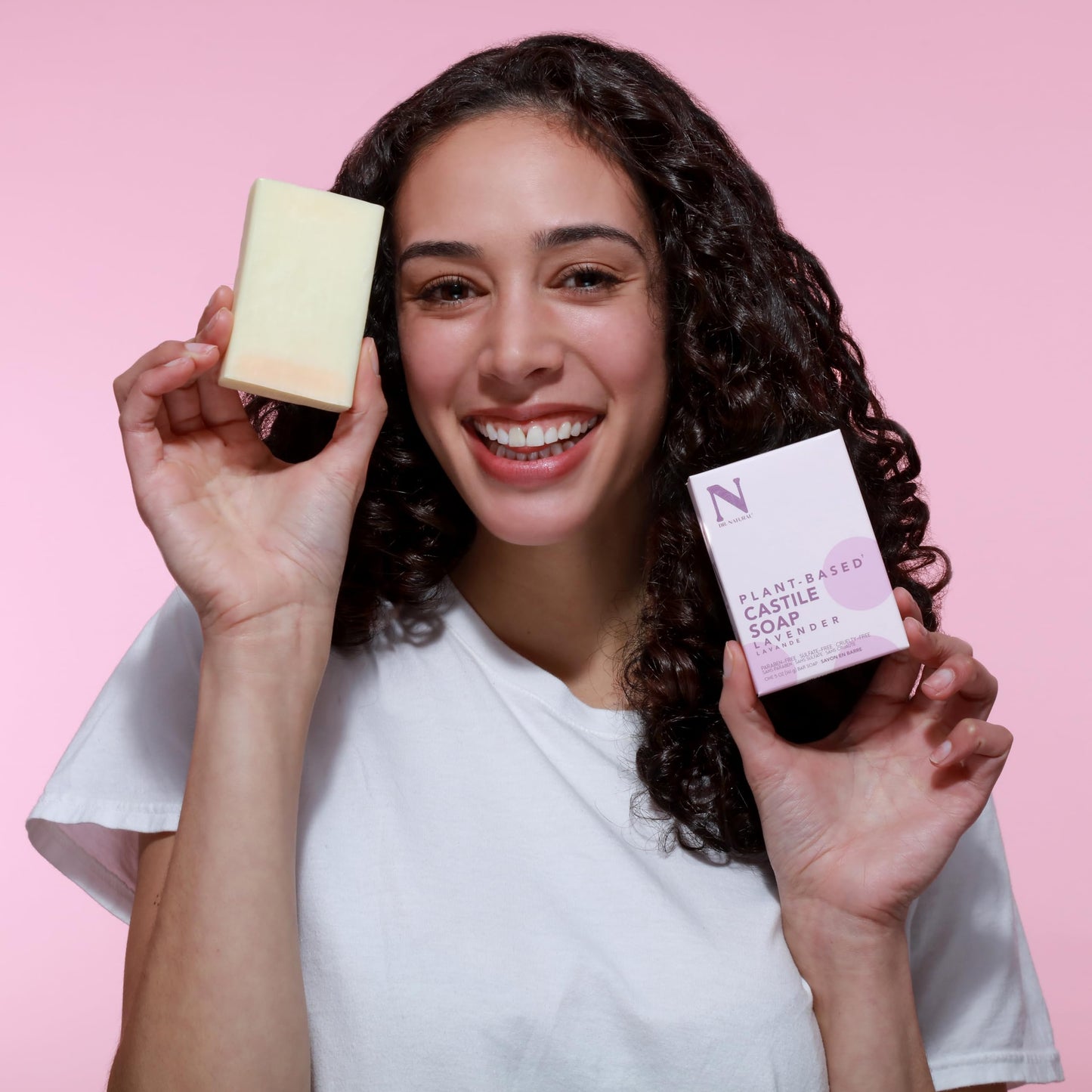 Dr. Natural Castile Bar Soap - Multipurpose Soap Bar with Anti-Acne Properties - For Face, Body and Hair - Sensitive Skin Body Wash - Lavender - 5 oz Beauty & Personal Care Dr. Natural