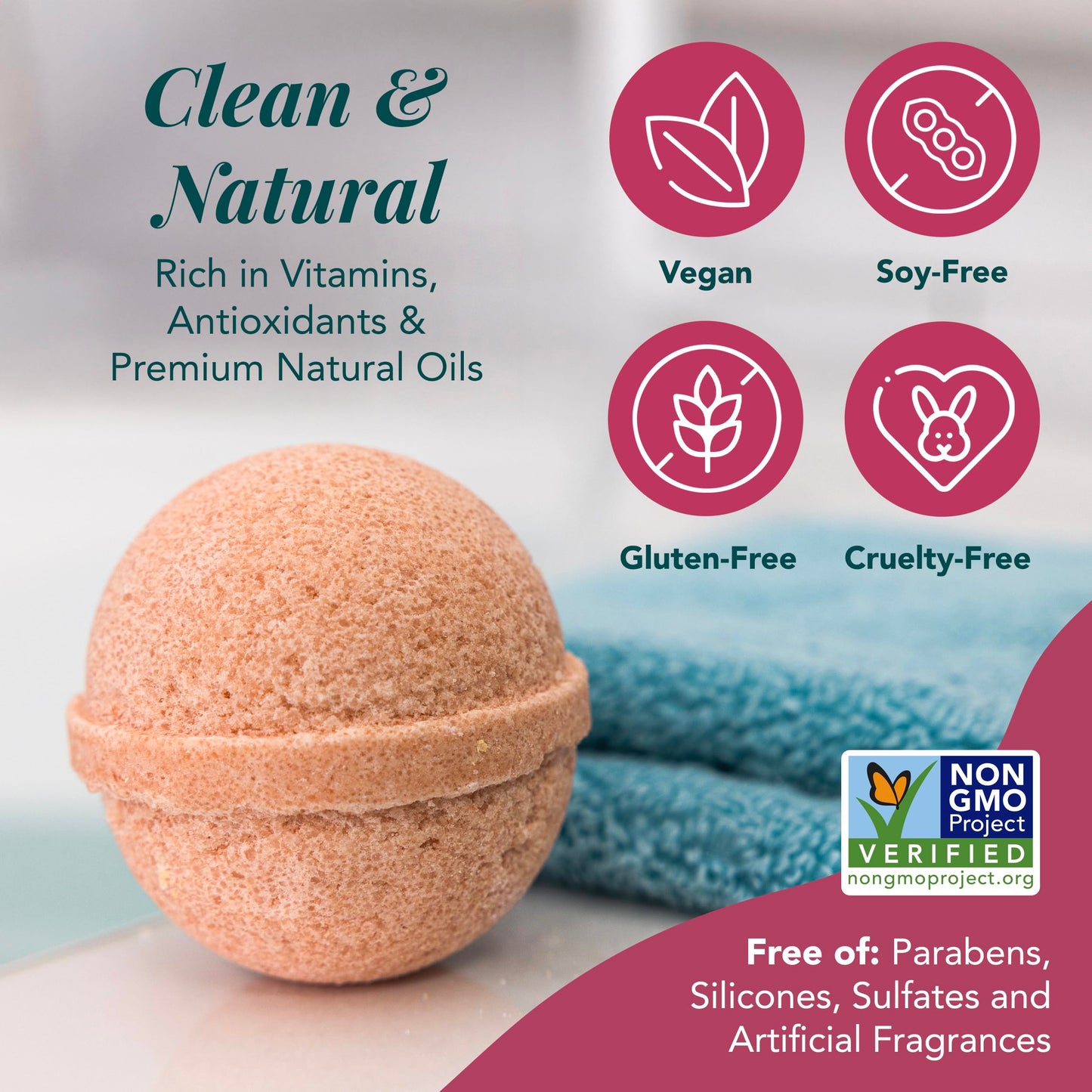Saavy Naturals Bath Bombs - Relaxing Foaming Fizz Bubbles, Organic Bath Bombs for Women and Kids with Jojoba Oil - Gentle for Sensitive Skin - Made in Beauty and Personal Care Saavy Naturals