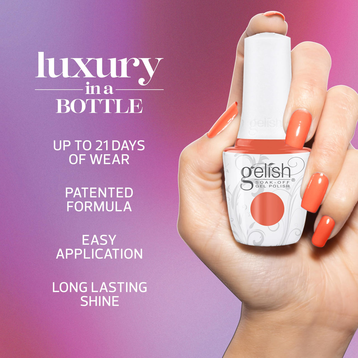 Gelish Now & Zen Collection TPO-Free Gel Nail Polish - I’m All Cheers, 15mL