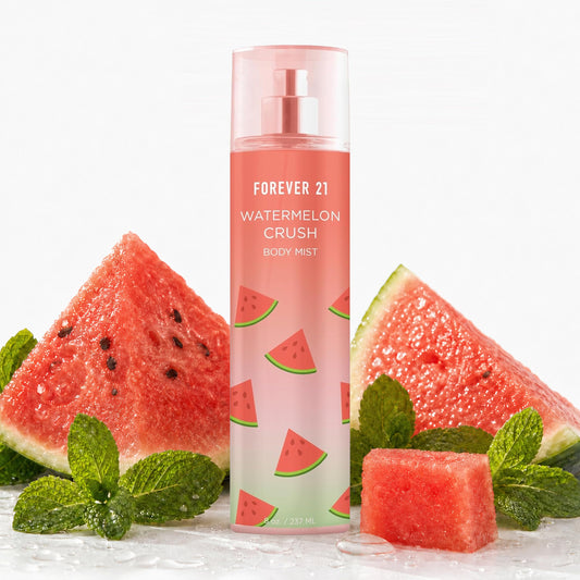 Forever 21 Watermelon Crush Body Spray Mist | Lightweight & Refreshing Everyday Scent | Sweet Body Spray with Fresh Sliced Watermelon Top Notes Beauty & Personal Care Forever 21