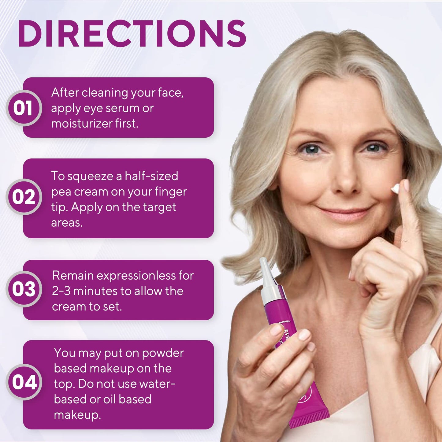 Everliving Skin Instant Firming & Tightening Eye Cream (12 ml) - Temporarily Reduces Under-Eye Bags, Puffiness, Wrinkles & Fine Lines for a Youthful Beauty & Personal Care Everliving Skin