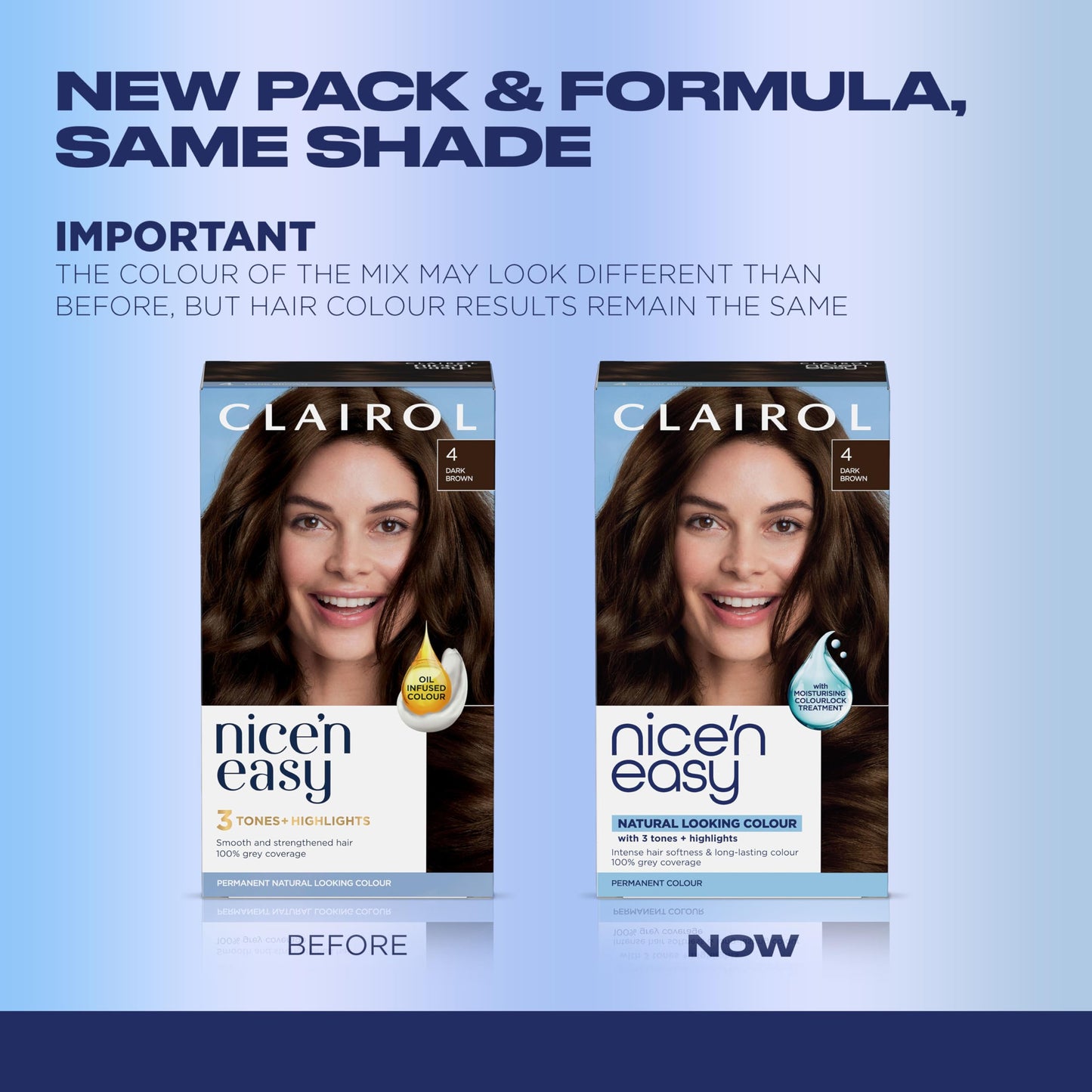 Clairol Nice n Easy Permanent Color - 5N Medium Neutral Brown Hair Color Women 1 Application Beauty & Personal Care Clairol