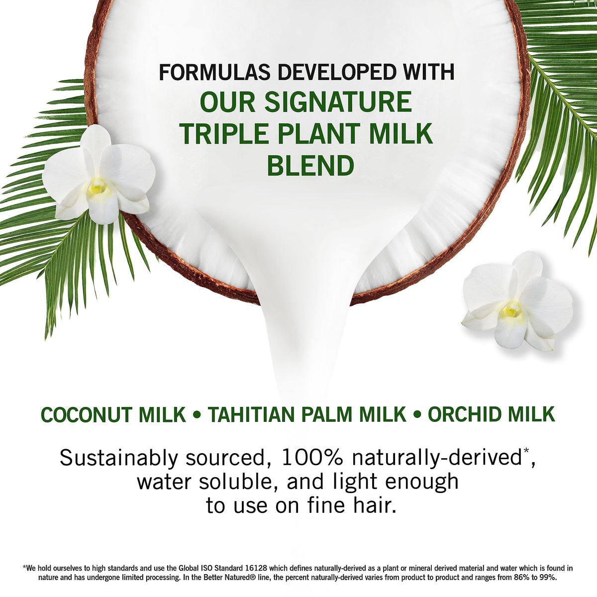Better Natured Ultra-Hydrating Hair Conditioner for Dry Hair - Leaves Hair Soft and Shiny - with Coconut, Tahitian Palm and White Orchid, 10.1 Fl Oz Beauty & Personal Care Better Natured