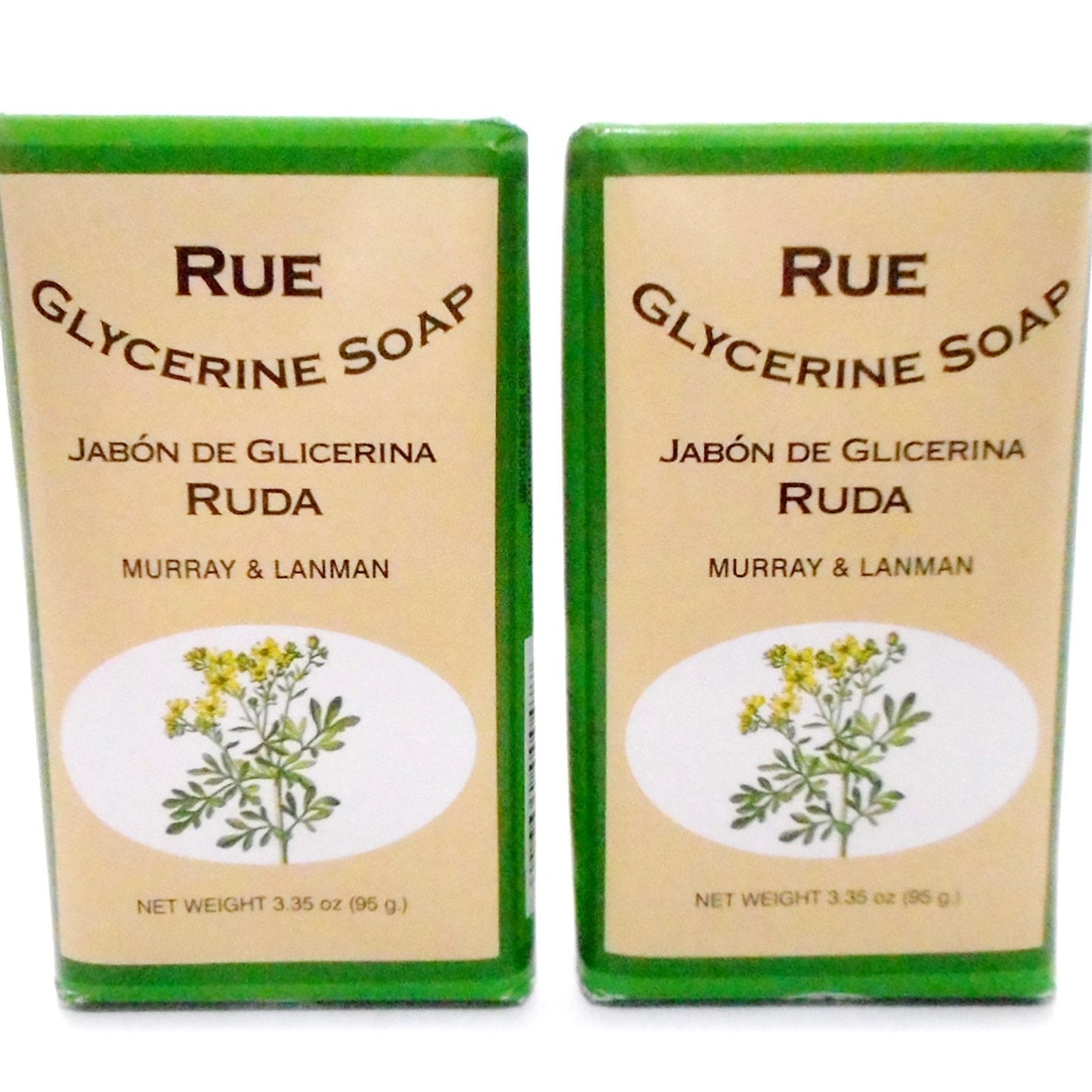 M & L Rue (Ruda) Soap Set of 2 with in the U.s. and It's Territories! Beauty & Personal Care Murray & Lanman