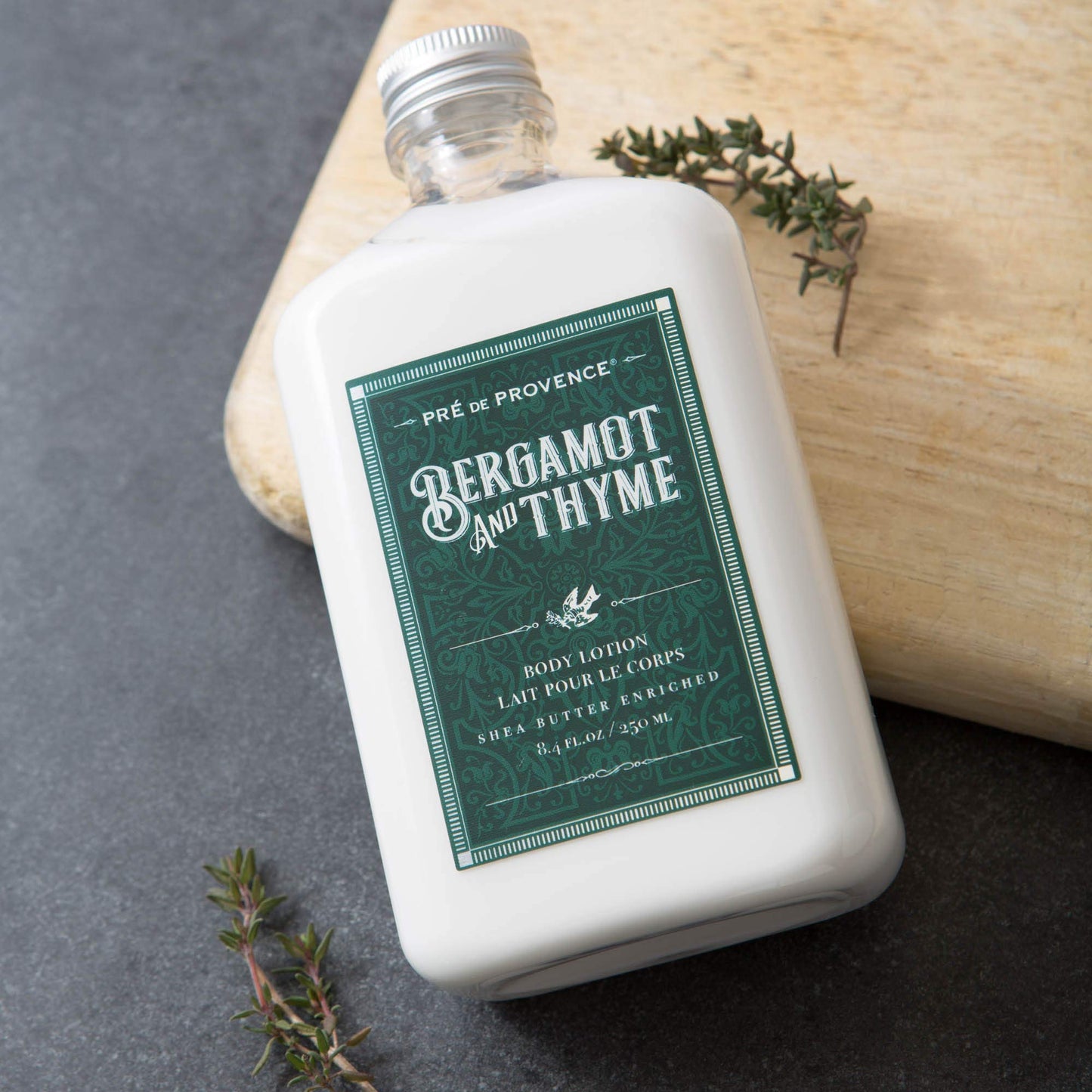 Pre de Provence Bergamot & Thyme Men's Fragrance Collection, Body Lotion, 250 ML Beauty & Personal Care Pre de Provence