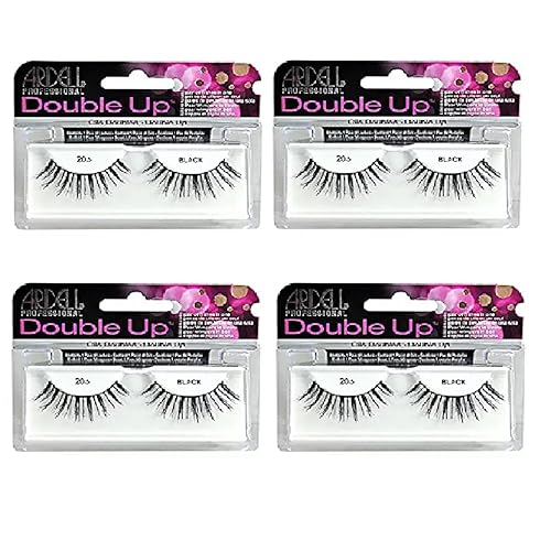 Ardell - False Eyelashes, Double Up #206, Reusable, Black (4-Pack) Beauty & Personal Care Ardell