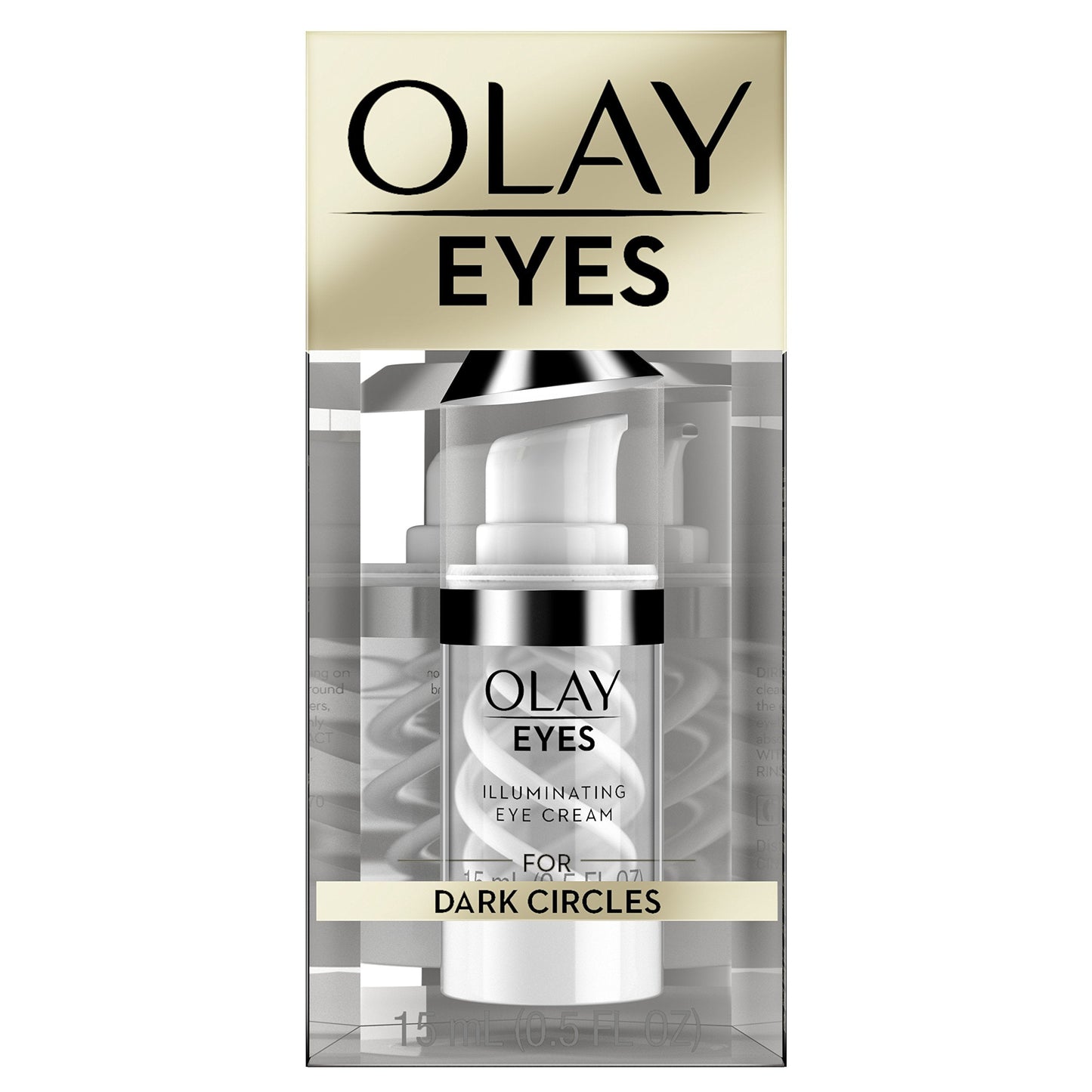 Olay Eyes Illuminating Eye Cream to Help Reduce the look of Dark Circles Under Eyes, 0.5 Fl Oz Beauty & Personal Care Olay