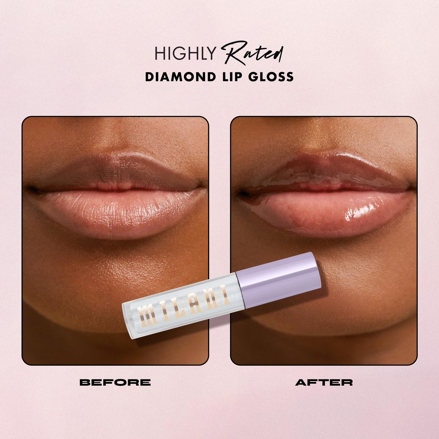 Milani Highly Rated Diamond Lip Gloss Beauty & Personal Care Milani