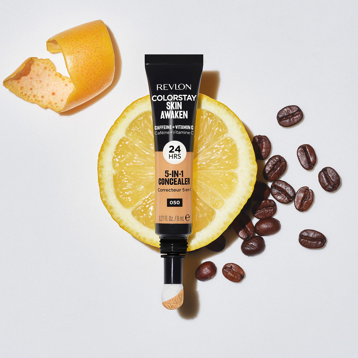 Revlon ColorStay Skin Awaken 5-in-1 Concealer, Lightweight, Creamy Longlasting Face Makeup with Caffeine & Vitamin C, For Imperfections, Dark Circles Beauty & Personal Care REVLON