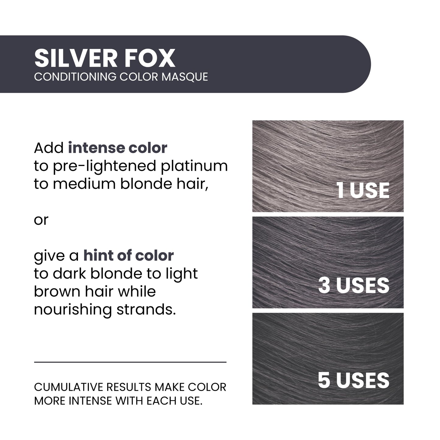 ALOXXI InstaBoost Conditioning Color Mask in Silver Fox, Deposits Silver Color and Deeply Conditions Hair, 6.8 Fl Oz Beauty & Personal Care ALOXXI