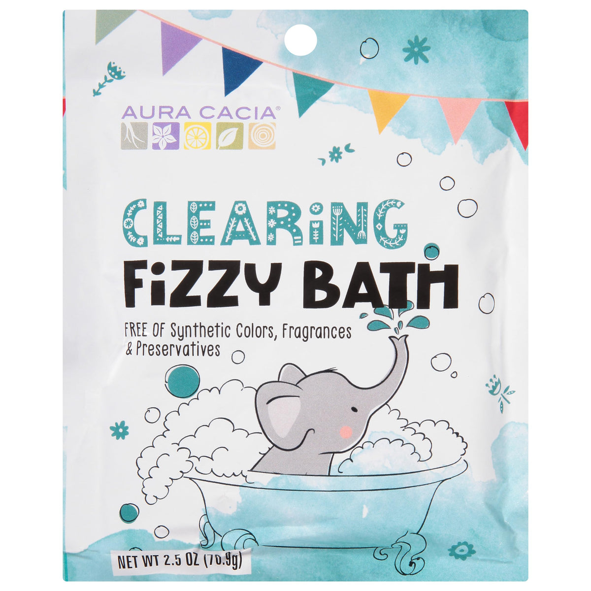 BATH BOMB KIDS CLEARING Beauty & Personal Care Aura Cacia