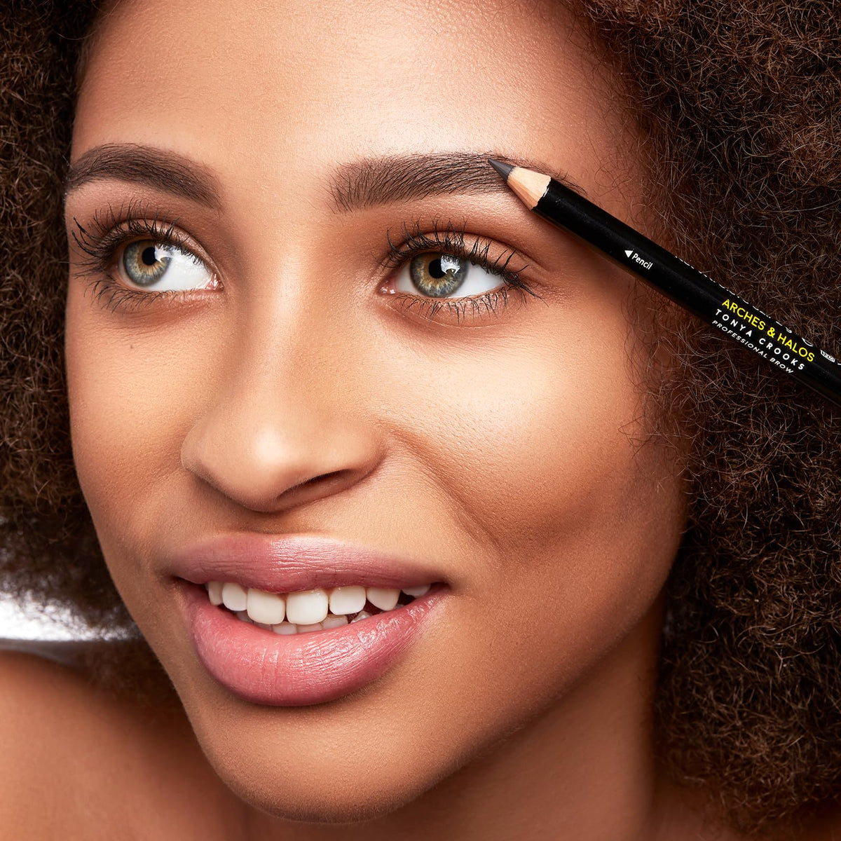 Arches & Halos Precision Brow Shaping Pencil - Double Sided Eyebrow Filler and Spoolie Brush - Creamy Texture for Shaping and Defining With Ease -