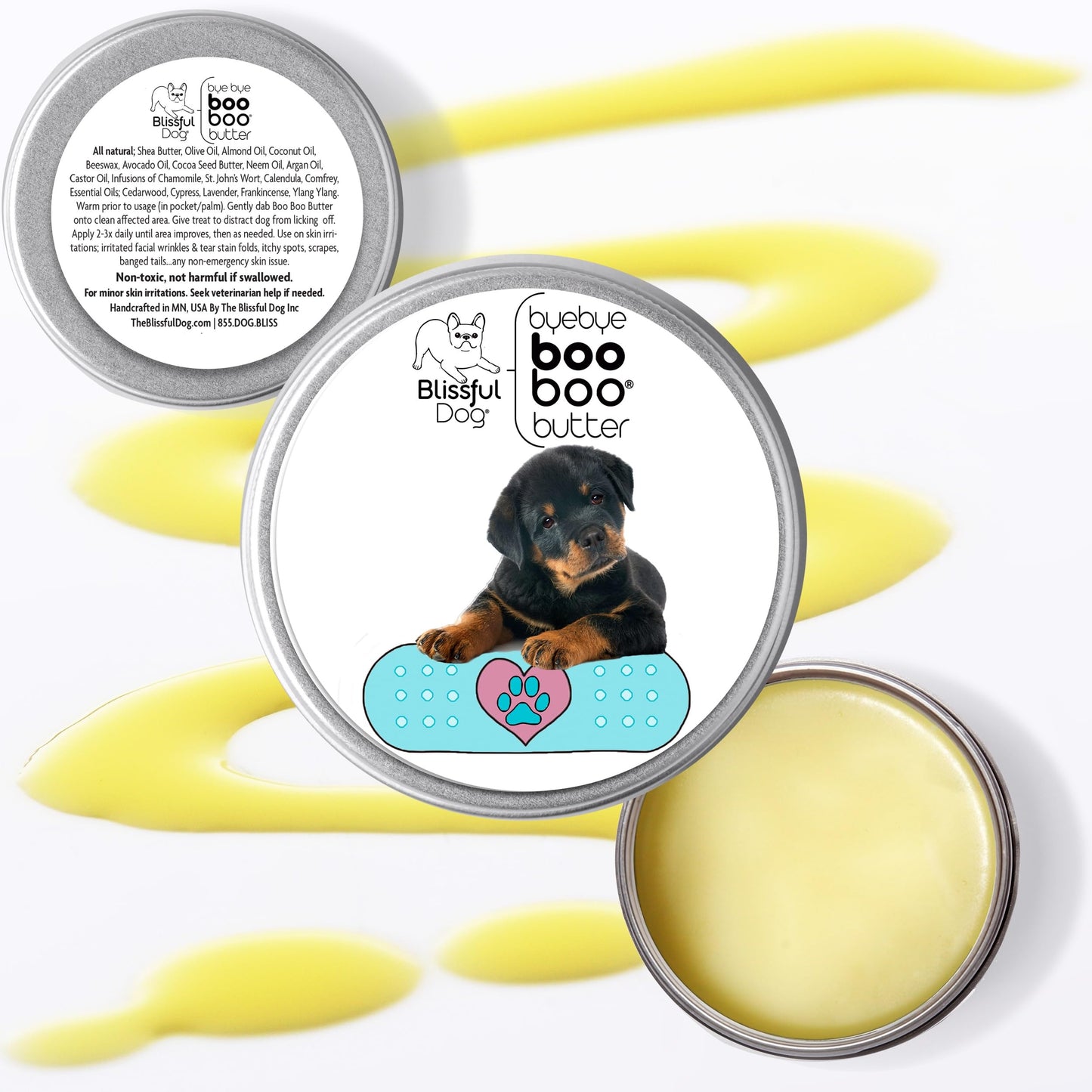 The Blissful Dog Rottweiler Boo Butter, 2 oz Beauty and Personal Care The Blissful Dog