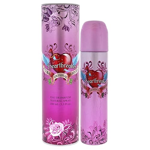 Cuba Heartbreaker Eau De Parfum Spray for Women,3.4 Ounce Beauty & Personal Care Cuba