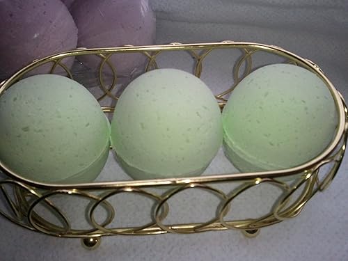Spa Pure ISSEYMIYAKE Bath Bombs - 3 XL Fizzies, Ultra-Moisturizing, Natural, Organic, Made with Shea, Mango and Cocoa Butter Beauty & Personal Care Spa Pure