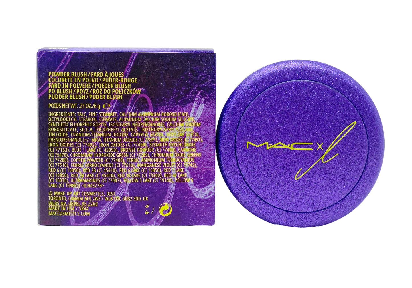 M.A.C Lisa Collection Powder Blush - Melba (.21 Oz/6g) Beauty & Personal Care MAC