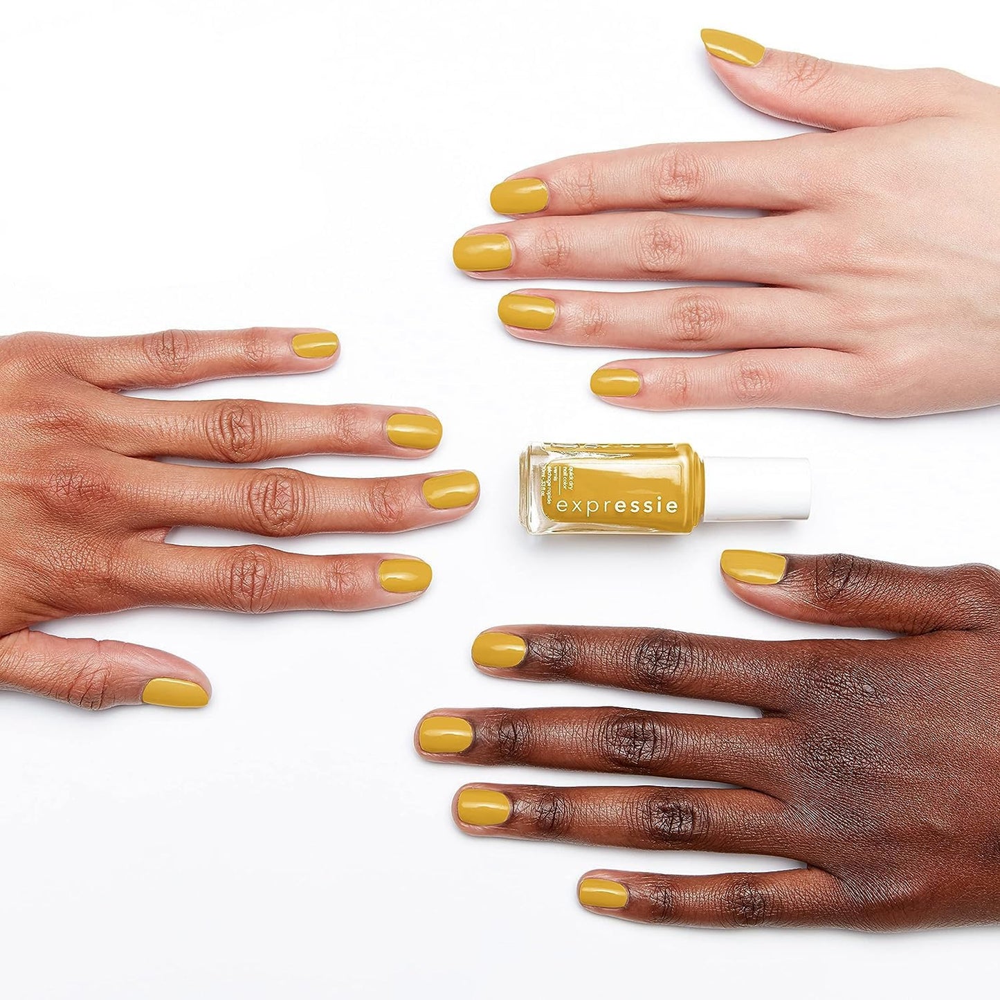 essie Expressie Nail Polish, Quick-Dry Bright Yellow Nail Polish, Vegan, Sh00k, 0.33 fl oz Beauty & Personal Care essie