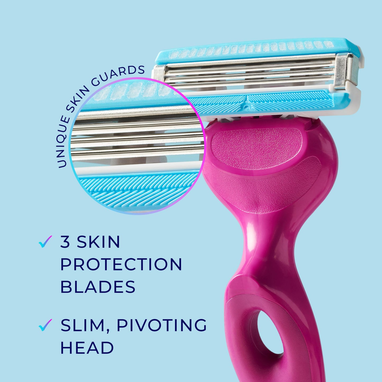 Schick Hydro Silk Ultimate Pubic Skin Protection, 4 Bikini Razor Refills - Bikini Line Razors for Women, Pubic Hair Razor Blades Refills Women, 4ct Beauty and Personal Care Schick Hydro Silk