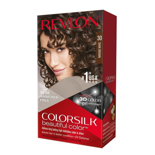 Revlon Color Silk Beautiful Hair Color, Dark Brown 30 Beauty & Personal Care REVLON
