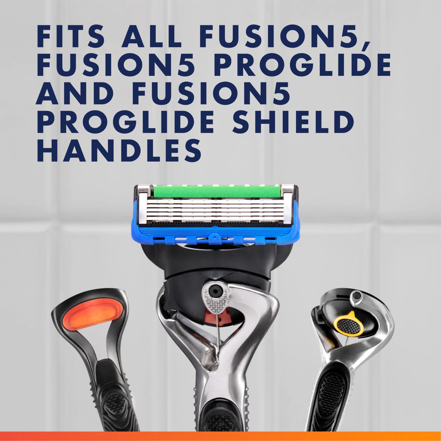 Gillette Fusion5 ProGlide Razor for Men, 12 Blade Refills with Precision Trimmer Beauty and Personal Care Gillette
