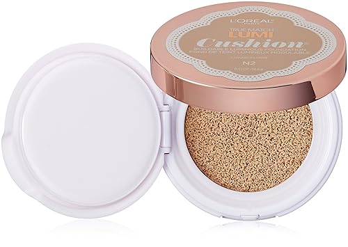 L'Oréal Paris True Match Lumi Cushion Foundation, N2 Classic Ivory, 0.51 oz. Beauty & Personal Care L'Oreal Paris