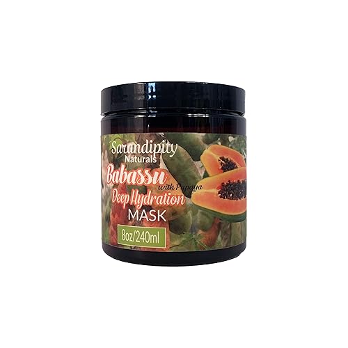 Sarandipity Naturals Babassu Deep Hydration Mask, 8 Ounce Beauty & Personal Care Sarandipity