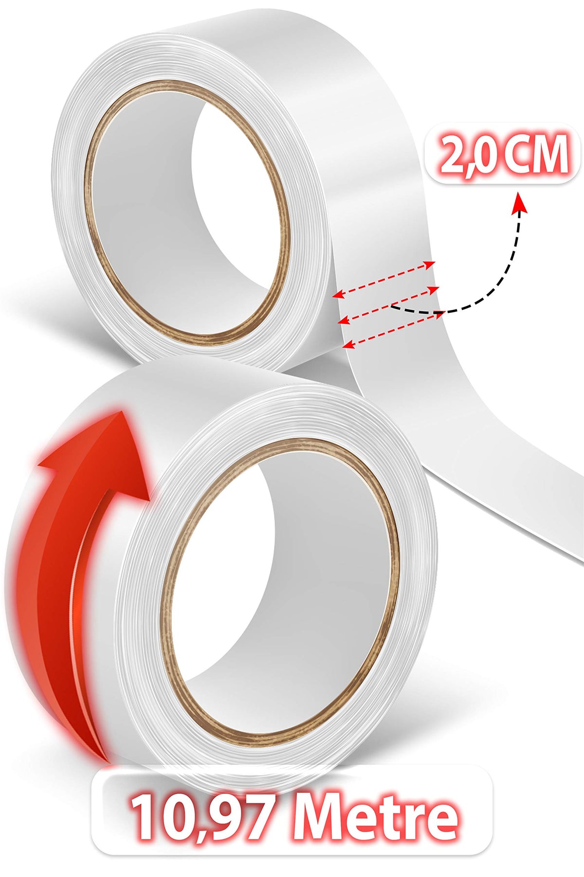 SuperTape 3/4 inch wide X 12 yards of Double Side Adhesive