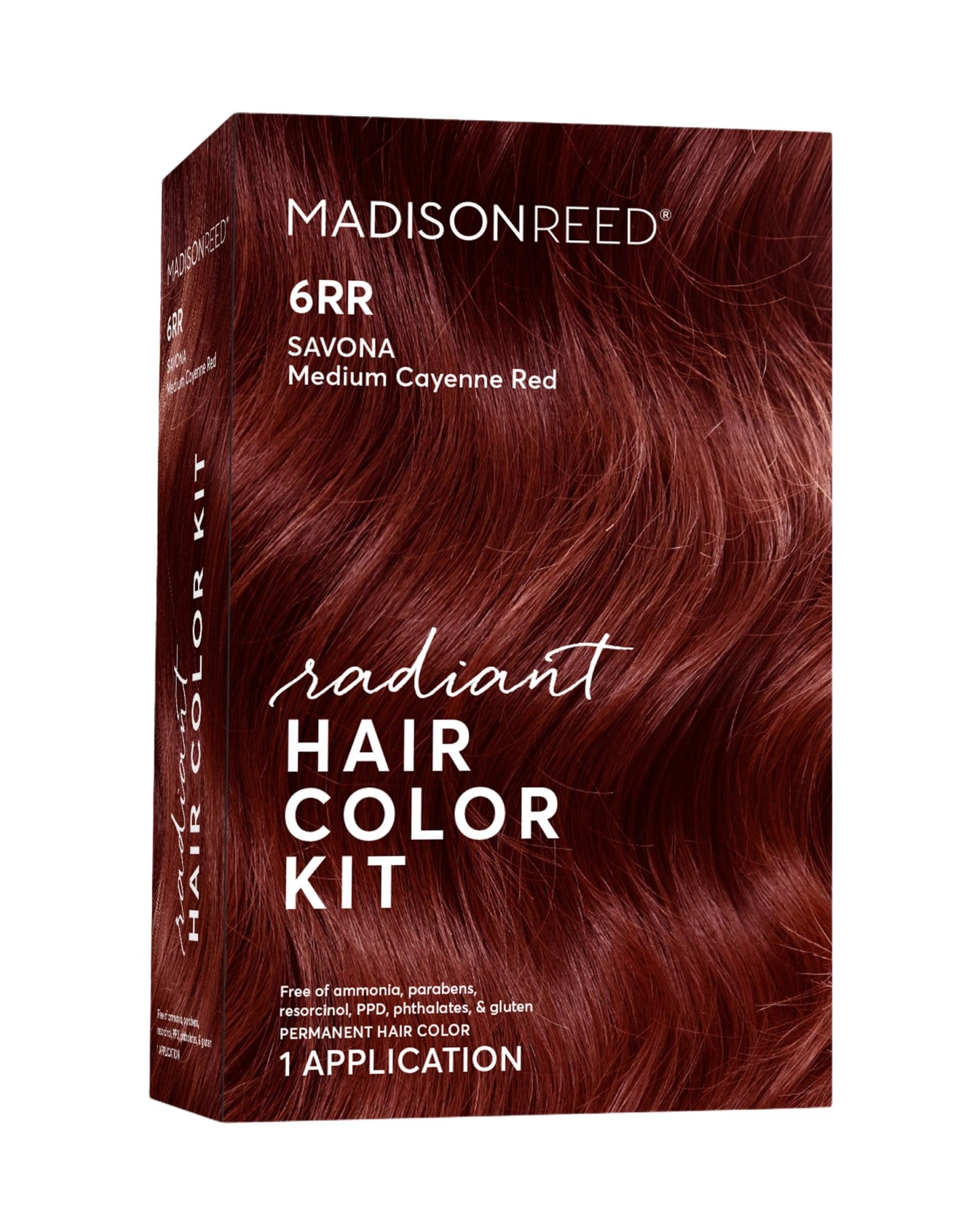 Madison Reed Radiant Hair Color Kit - 6RR Medium Vibrant Cayenne Red (Savona Scarlet) Vivid Color Permanent Hair Dye, PPD-Free & Ammonia-Free, 1 Pack Beauty & Personal Care Madison Reed