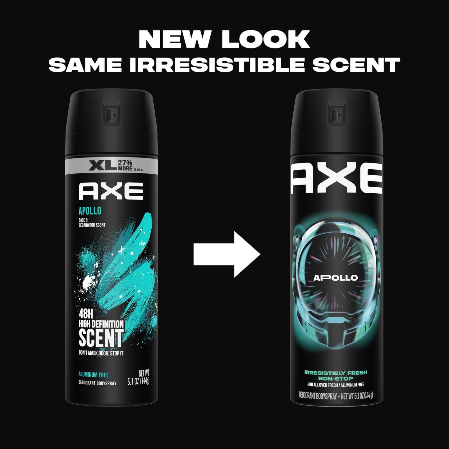 AXE Apollo Deodorant Body Spray For Men, Sage & Cedarwood 48H Odor Protection Aluminum Free Body Spray Deodorant 5.1 oz Beauty & Personal Care AXE