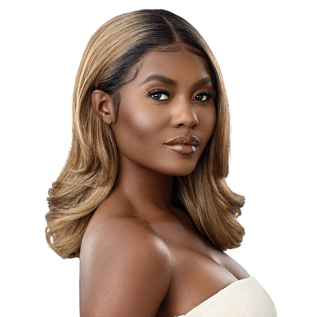 Outre Melted Hairline Lace Front Wig HD Transparent Lace Frontal Effect Hairline Redesigned Comfortfit Ear Contour JENNI (1)