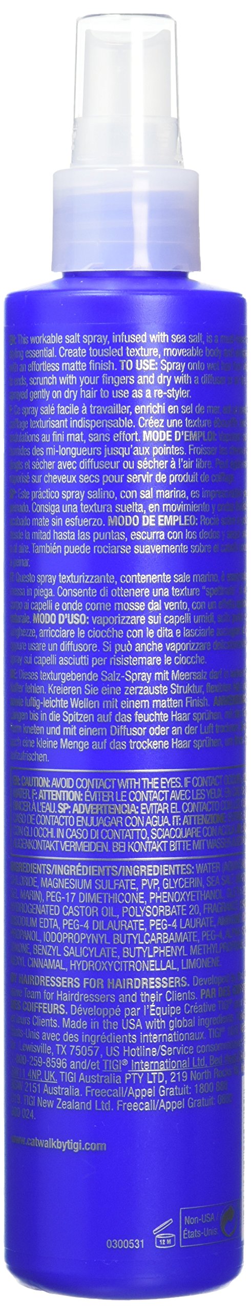 TIGI CATWALK Texturising Salt Spray 270 ml Beauty & Personal Care CATWALK by TIGI