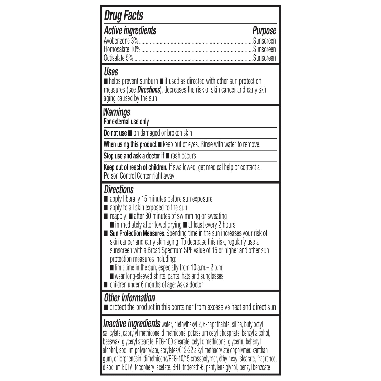 Amazon Basics Sheer Face Sunscreen SPF 30, UVA/UVB Protection, Water Resistant (80min), Formulated without Octinoxate & Oxybenzone, 3 fl oz (Pack Beauty & Personal Care Amazon Brand - Solimo