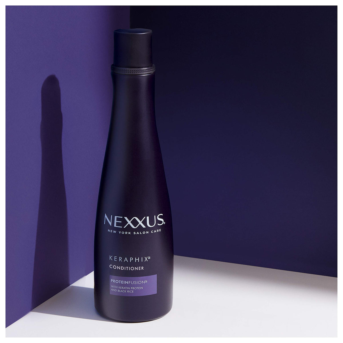 Nexxus Keraphix Conditioner for Damaged Hair Keraphix with ProteinFusion Silicone-Free With Keratin Protein and Black Rice 13.5 oz