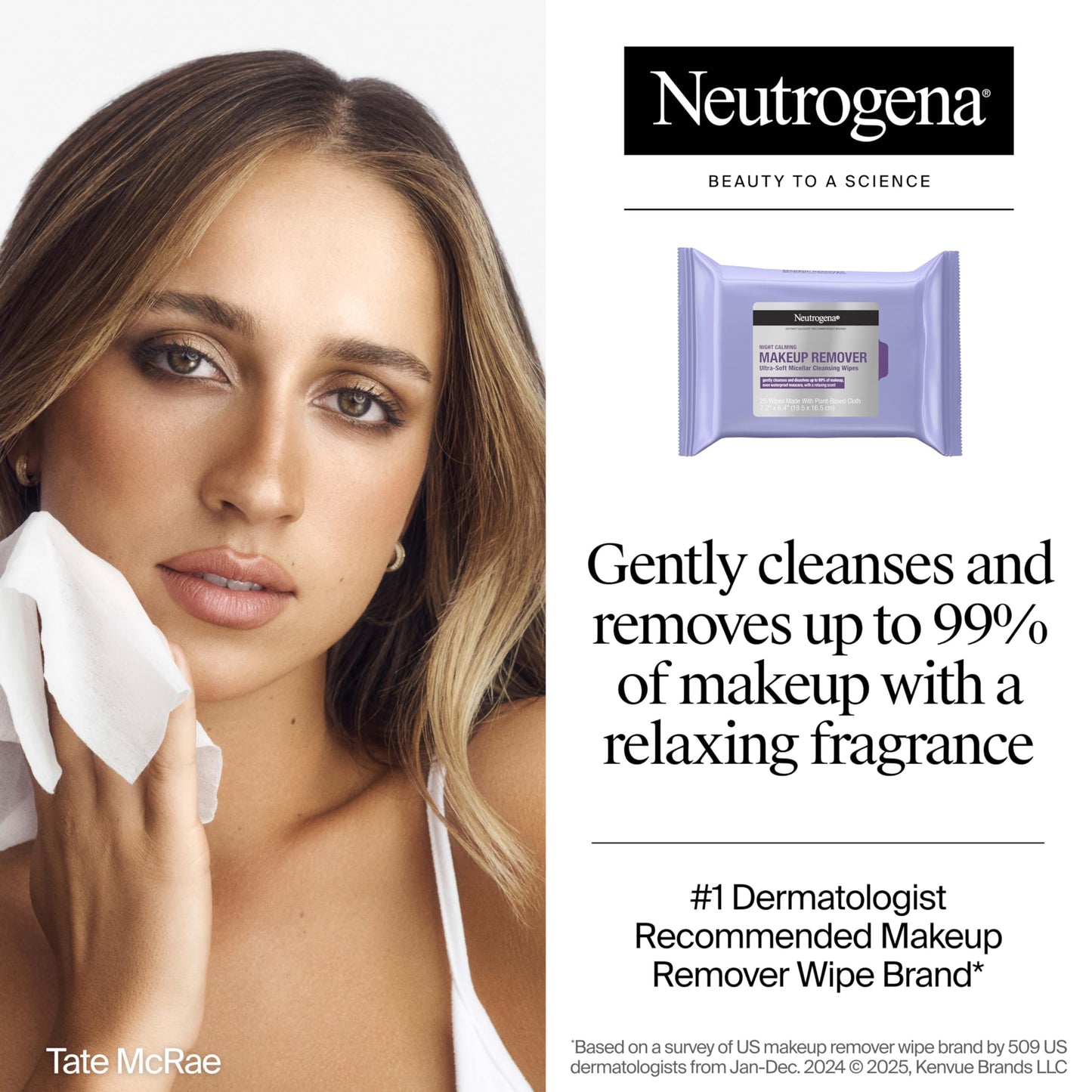 Neutrogena Night Calming Makeup Remover Face Wipes, Nighttime Cleansing Towelettes Remove Sweat, Dirt & Makeup & Calms Skin, Hypoallergenic, 100% Beauty & Personal Care Neutrogena