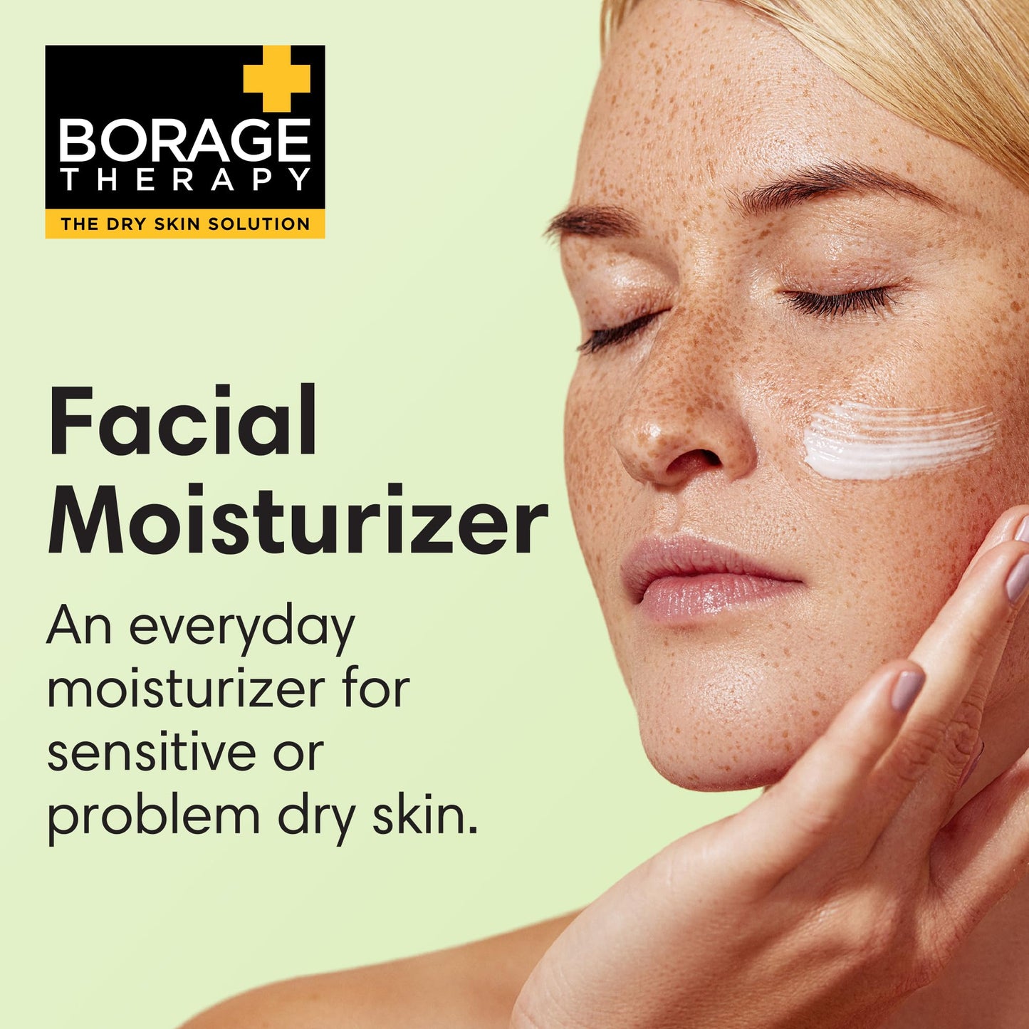 ShiKai Borage Therapy Facial Moisturizer | Unscented Cream for Face & Neck | Daily Skin Lotion for Dry or Sensitive Skin | Non-Greasy, Gentle Formula Beauty & Personal Care ShiKai