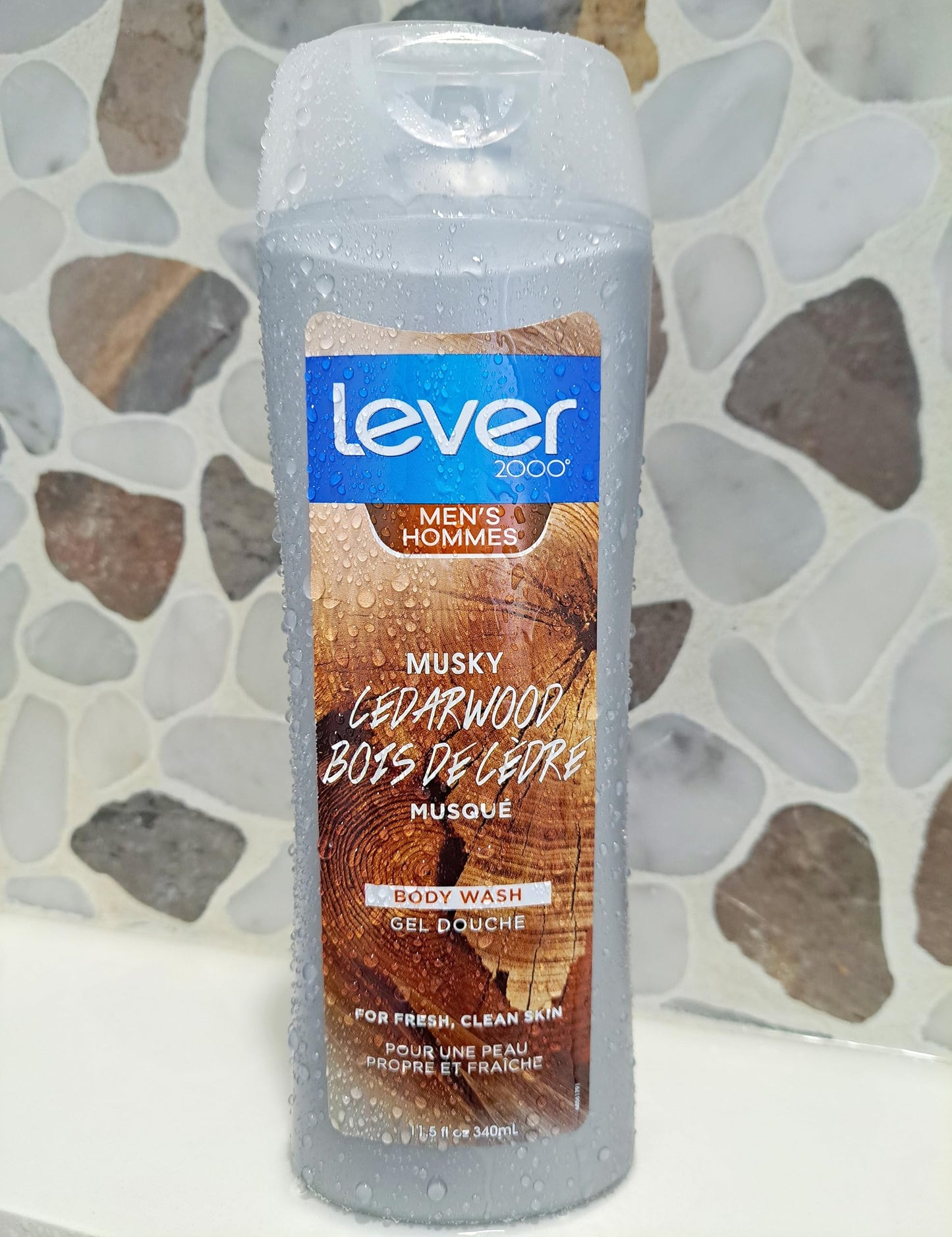 Lever 2000 Musky Cedarwood Body Wash for Men - 11.5 oz (340ml) - Fresh and Clean Skin with Bold Spices (1) Beauty & Personal Care Lever 2000