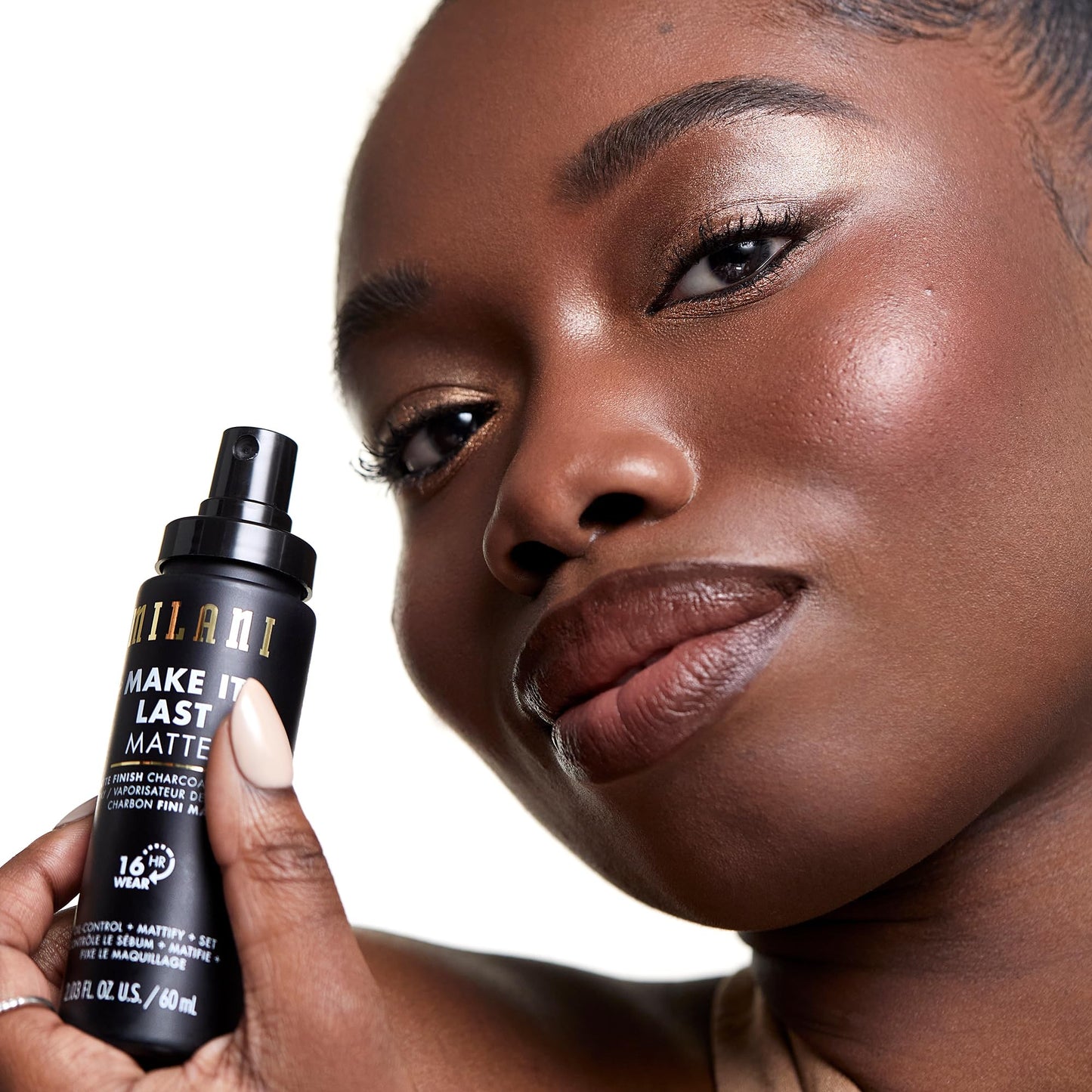 Milani Setting Spray + Primer, Make It Last Matte- Oil Absorbing Charcoal Formula to Control Shine, Matte Finish Setting Spray for Makeup and Primer Beauty & Personal Care Milani