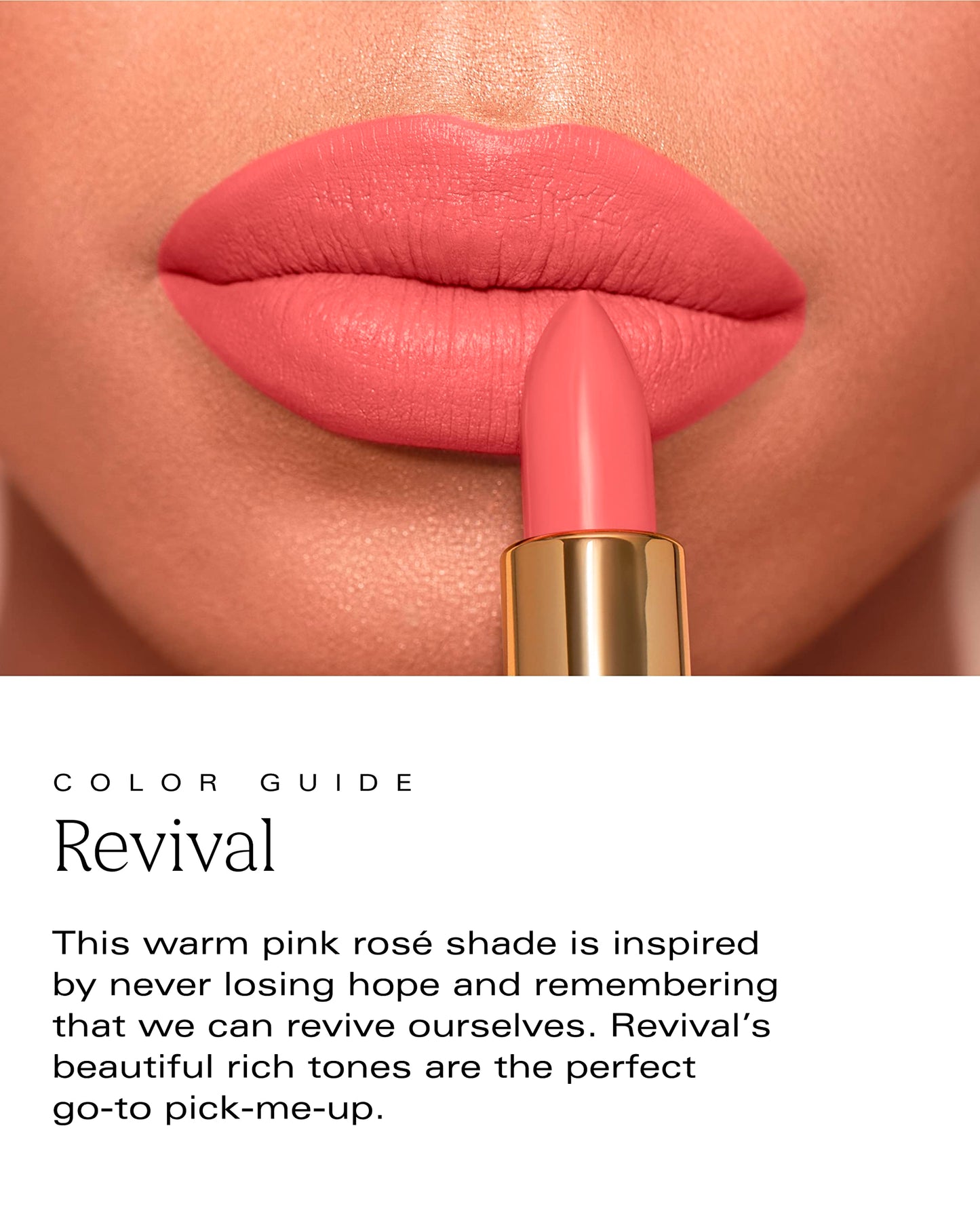 PDL Cosmetics by Patricia De León | High Powered Lipstick (Revival) | Intensely Colored Rosé Matte Finish Lipsticks | Long Lasting Hydrating Formula, Beauty & Personal Care PDL Cosmetics