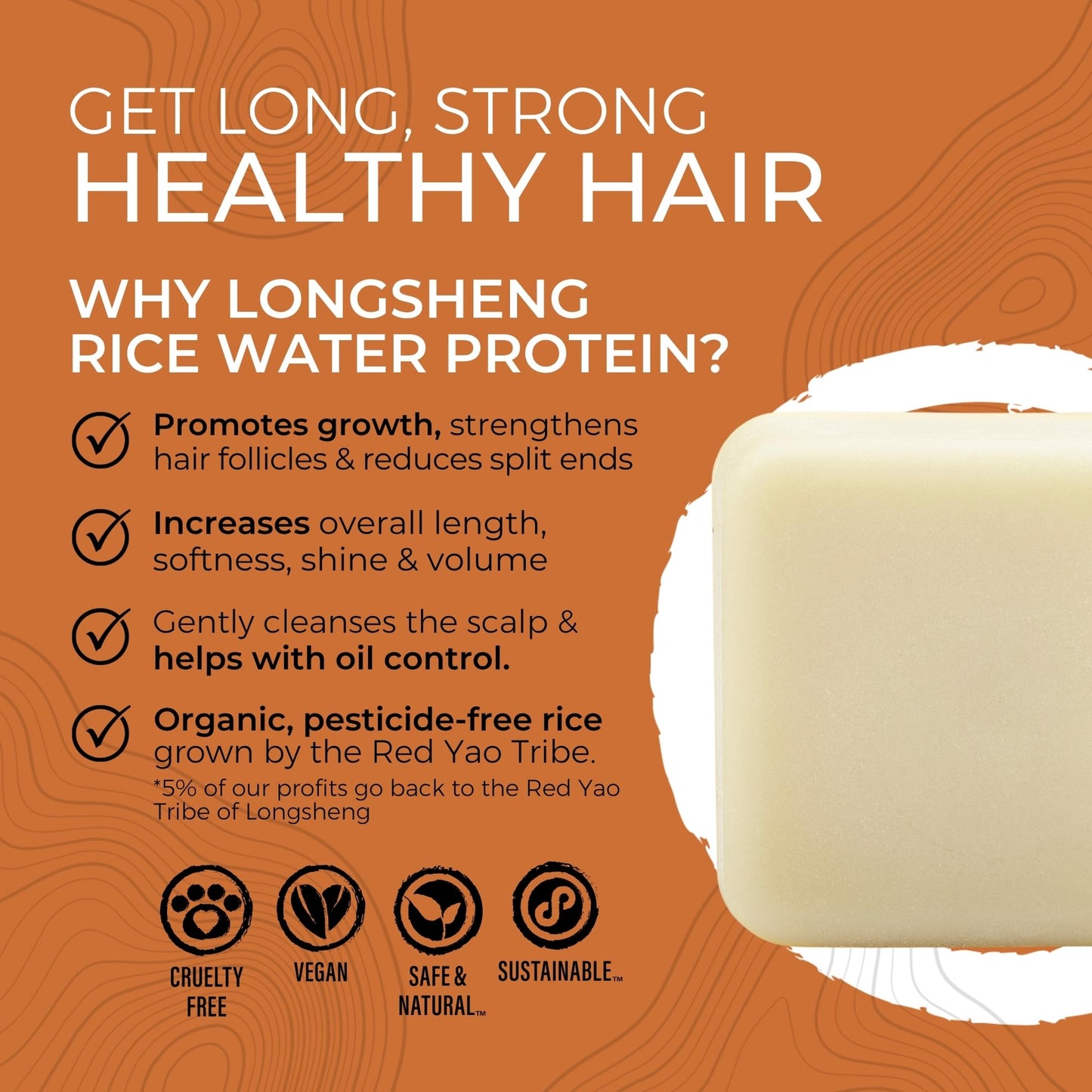 Viori Native Essence Conditioner Bar Made with Rice Water - Handcrafted All Natural Organic Conditioner Beauty & Personal Care Viori