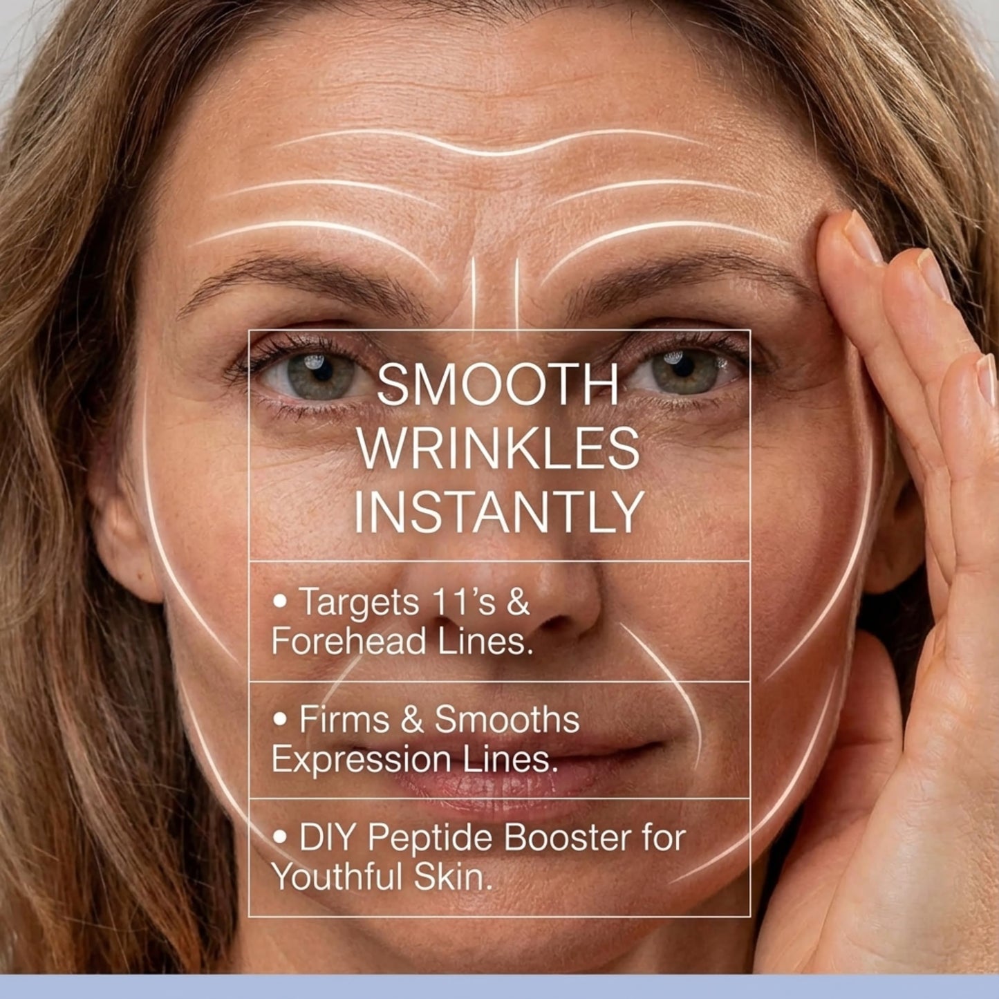 Skin Perfection Syn-AKE Freeze Wrinkles Peptide DIY Anti-Aging Skincare Booster Smooth Firm Vertical Expression Lines Between the Eyebrows the 11's .5 Beauty & Personal Care Skin Perfection