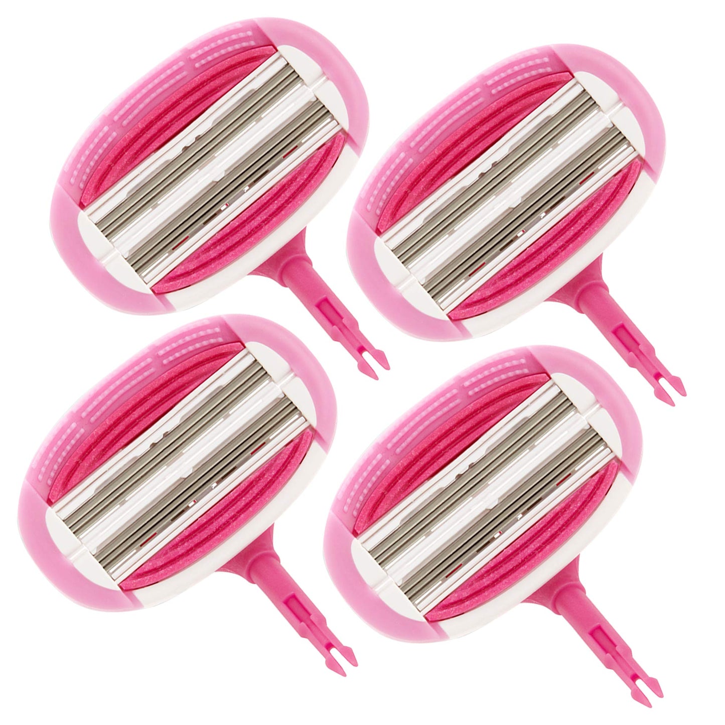 Aveline Smooth Razor Blade Refill 6-Blade Cartridges for Close Shave without Tugging, Pulling, Redness, or Razor Burns - for Sensistive Skin (4 Beauty and Personal Care Aveline