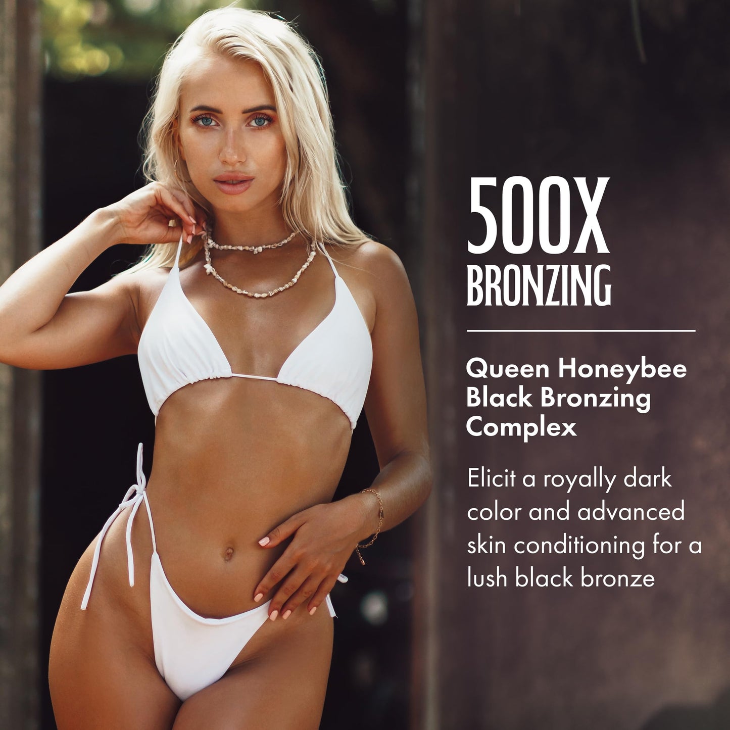 Brown Sugar Double Dark Black Hawaiian Honey Tanning Lotion, Ultra Advanced 500X Black Bronzer with Queen Honeybee Complex & Hawaiian Extracts, 13.5 Beauty & Personal Care Brown Sugar