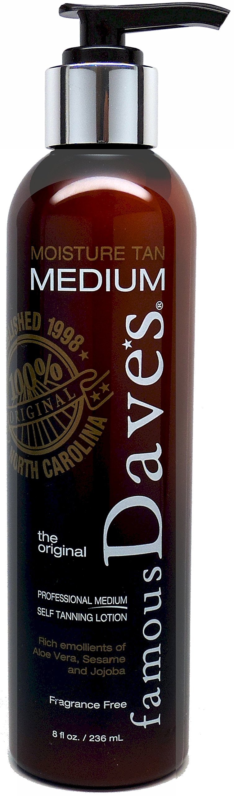 Self Tanner Sunless Tanning Lotion Fair to Medium Skin Tones Sunless Cream Streak-Free Moisturizing Self Tanning with 8 fl oz. Natural Quick-Drying Beauty & Personal Care Famous Dave's Tanner