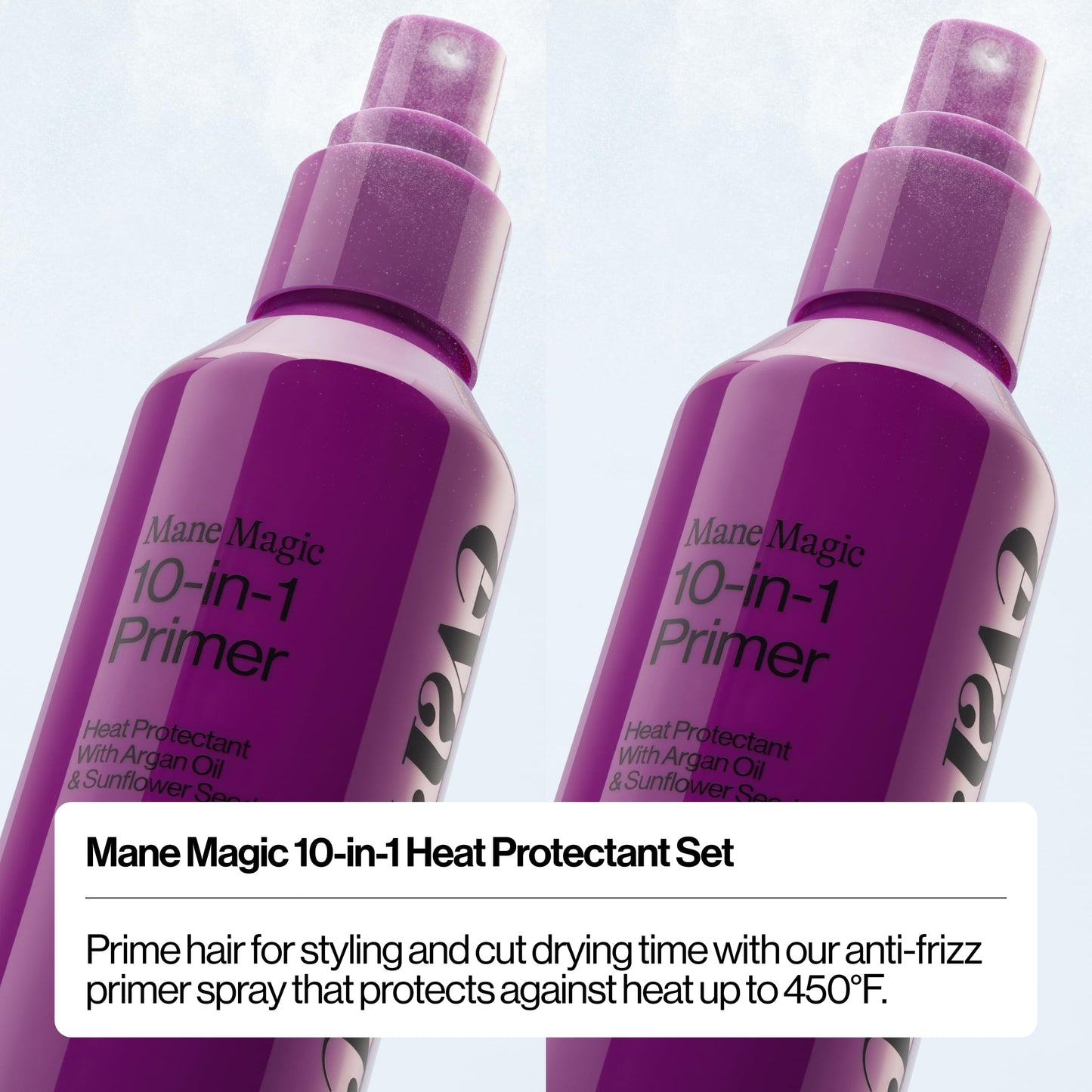 Eva NYC Mane Magic 10-in-1 Heat Protectant Set for Medium + Thick Hair - Anti-Frizz Heat Protection Spray Gift Set - Argan Oil Blow Dry Spray Beauty & Personal Care EVA·NYC